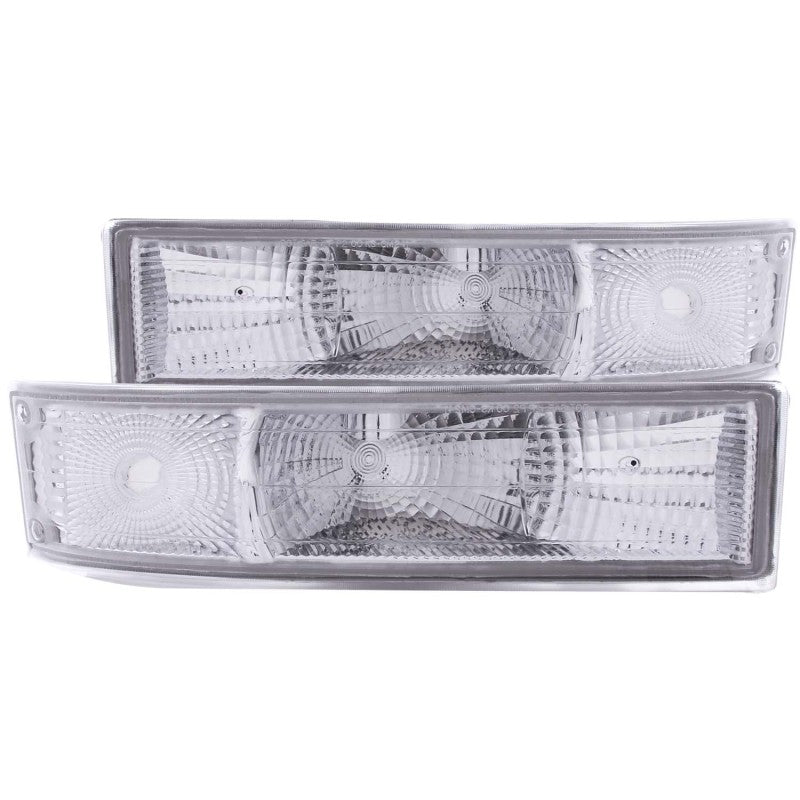 ANZO 1995-2005 Chevrolet Astro Van Euro Parking Lights Chrome-SR1 Performance