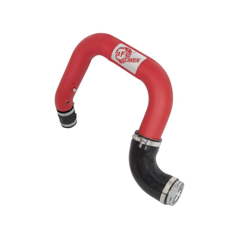aFe BladeRunner 2.5in Red IC Tube Hot Side w/ Coupling & Clamp Kit 2016 GM Colorado/Canyon 2.8L-SR1 Performance