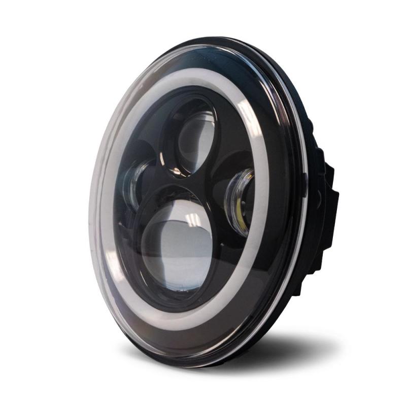 DV8 Offroad 07-18 Jeep Wrangler JK LED Projector Headlights – Bright White Light Upgrade