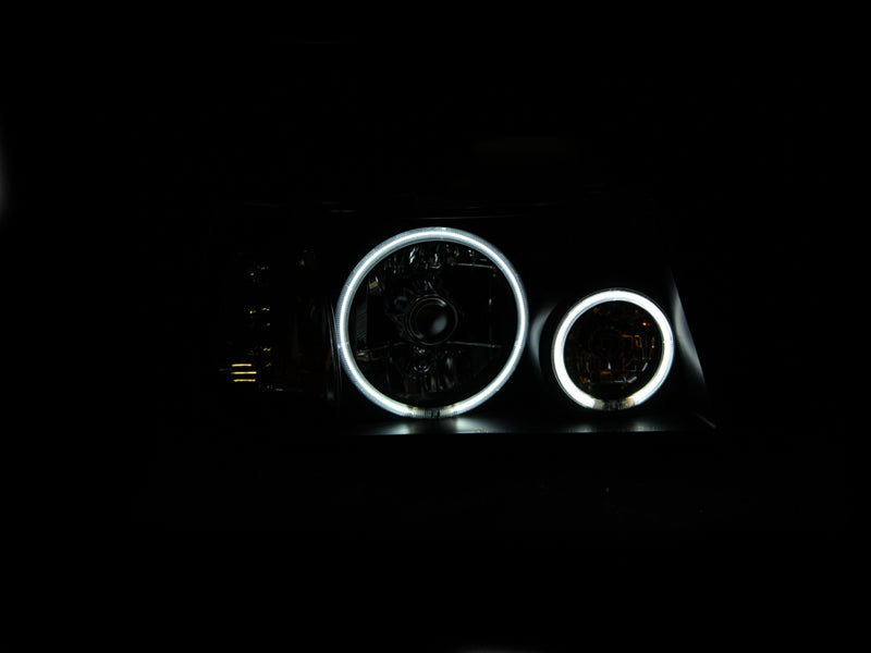 ANZO 2001-2011 Ford Ranger Projector Headlights w/ Halo Black (CCFL) 1 pc-SR1 Performance