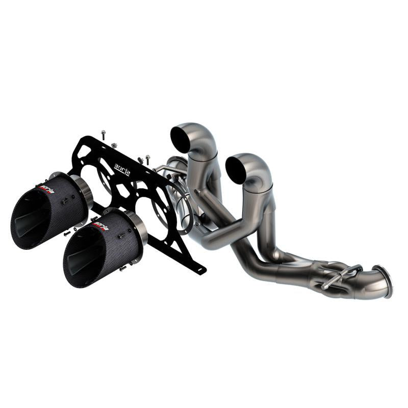 Borla 2017-2022 Ford GT 3.5L V6 AT/MT RWD 2DR 3-2in ATAK Catback 5in Dual Round Angle Cut CF Tips-SR1 Performance