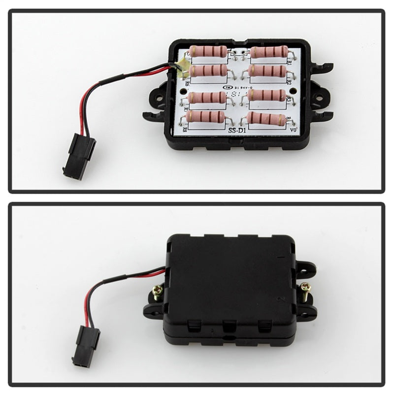 Spyder 04-08 Ford F-150 Projector Tail Lights - Light Bar DRL LED - Black ALT-YD-FF15004V2-LBLED-BK-SR1 Performance
