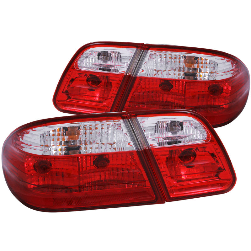 ANZO 1996-2002 Mercedes Benz E Class W210 Taillights Red/Clear G2-SR1 Performance