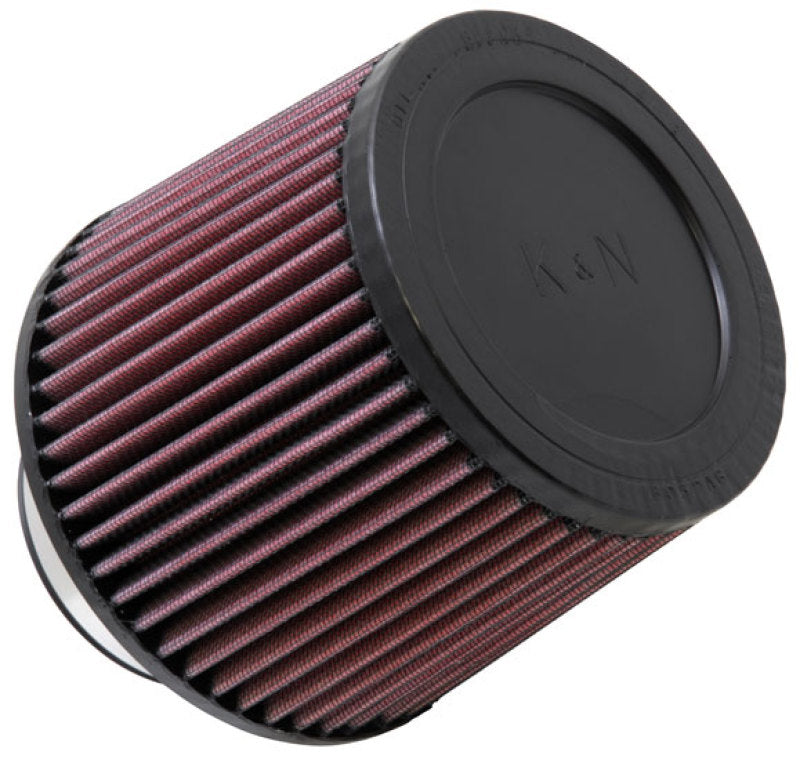 K&N Filter Universal Rubber Filter 3in Flange ID 6in Base OD 5.125in Top OD 5in Height-SR1 Performance
