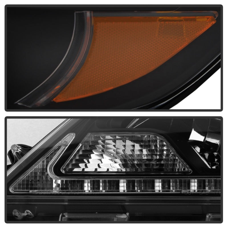 Spyder Toyota Sienna 2011-2014 Projector Headlights - DRL LED - Black PRO-YD-TSEN11-DRL-BK-SR1 Performance