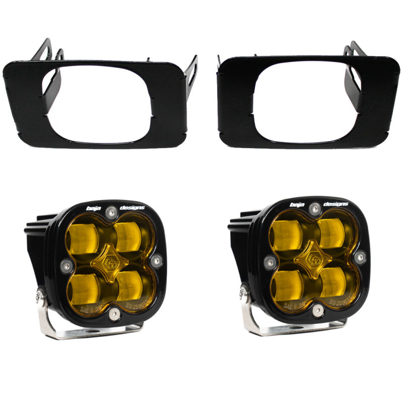 Baja Designs 17-18 F-150 Super Duty Fog Lights - Amber-SR1 Performance