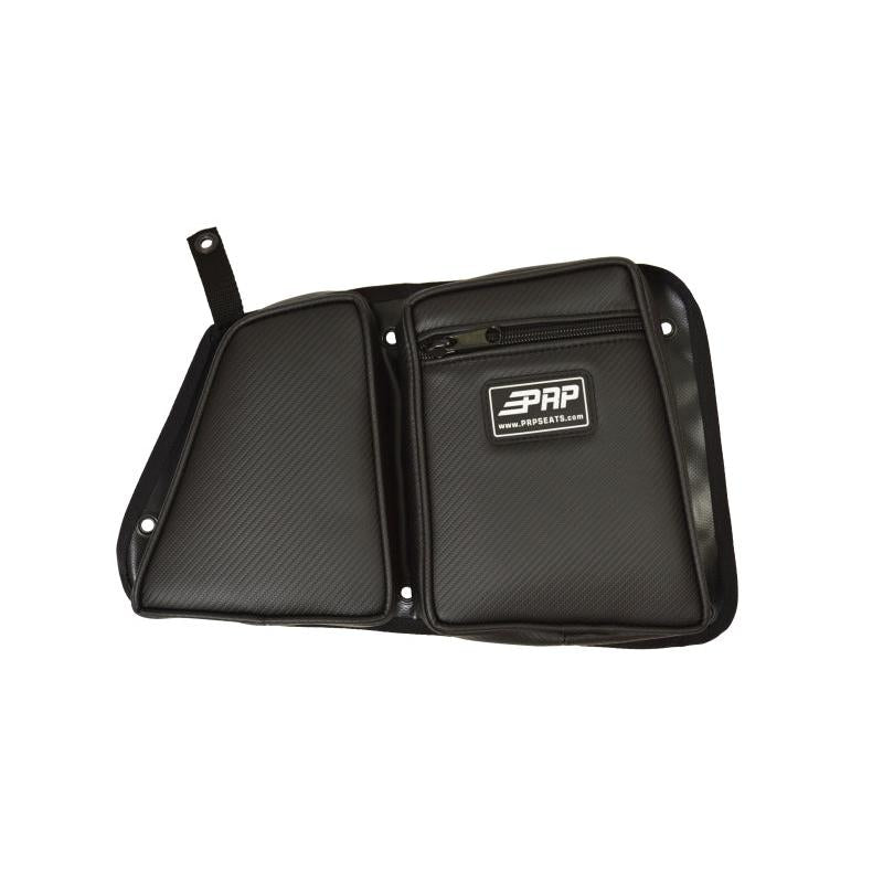 PRP Polaris RZR Rear Door Bag with Knee Pad for Polaris RZR/(Passenger Side)- Black-SR1 Performance