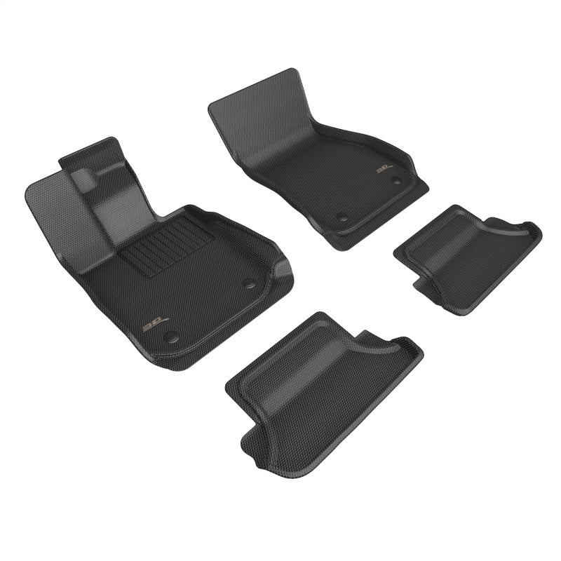 3D Maxpider 18-23 BMW 8 Series Kagu Floor Mat- Black R1 R2-SR1 Performance