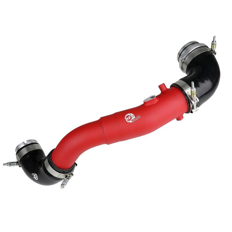 aFe 2020 Toyota Supra 3.0L 3in Red Intercooler Tube - Hot-SR1 Performance