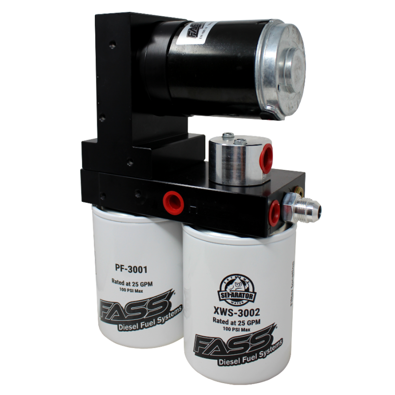 FASS 08-10 Ford F250/F350 Powerstroke 100gph Titanium Series Fuel Air Separation System TS F16 100G-SR1 Performance