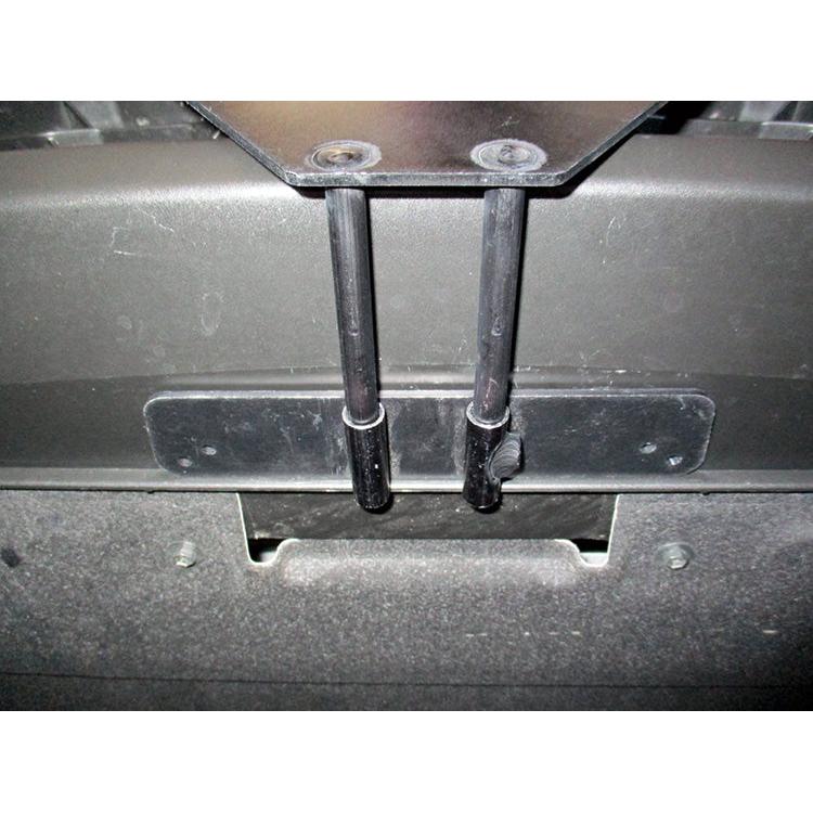 17-19 Fiat 124 Spider Abarth License Plate Frame Bracket-SR1 Performance