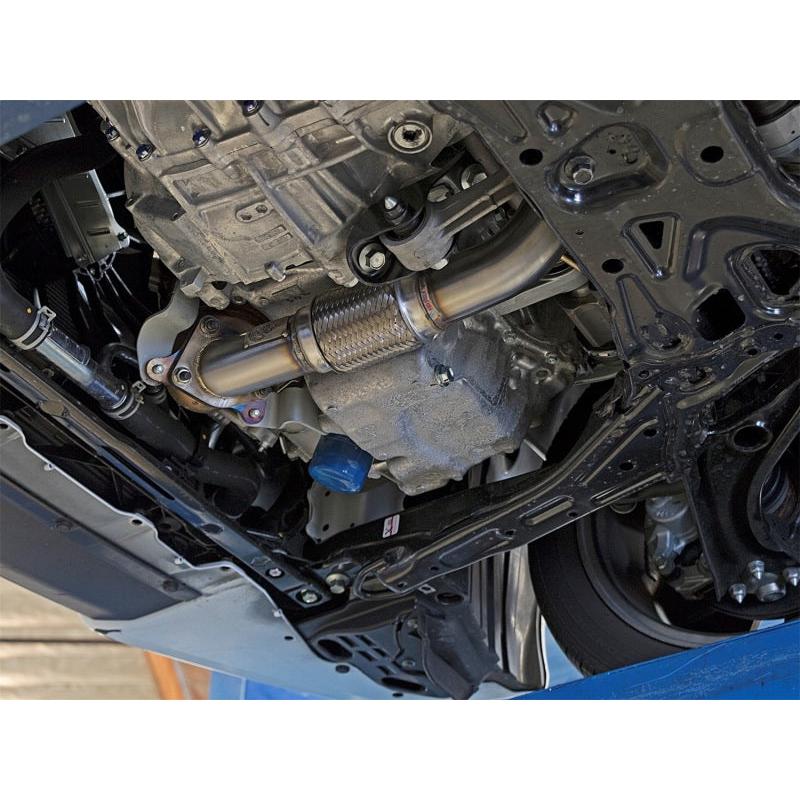 aFe Power Elite Twisted Steel 16-17 Honda Civic I4-1.5L (t) 2.5in Rear Down-Pipe Mid-Pipe-SR1 Performance