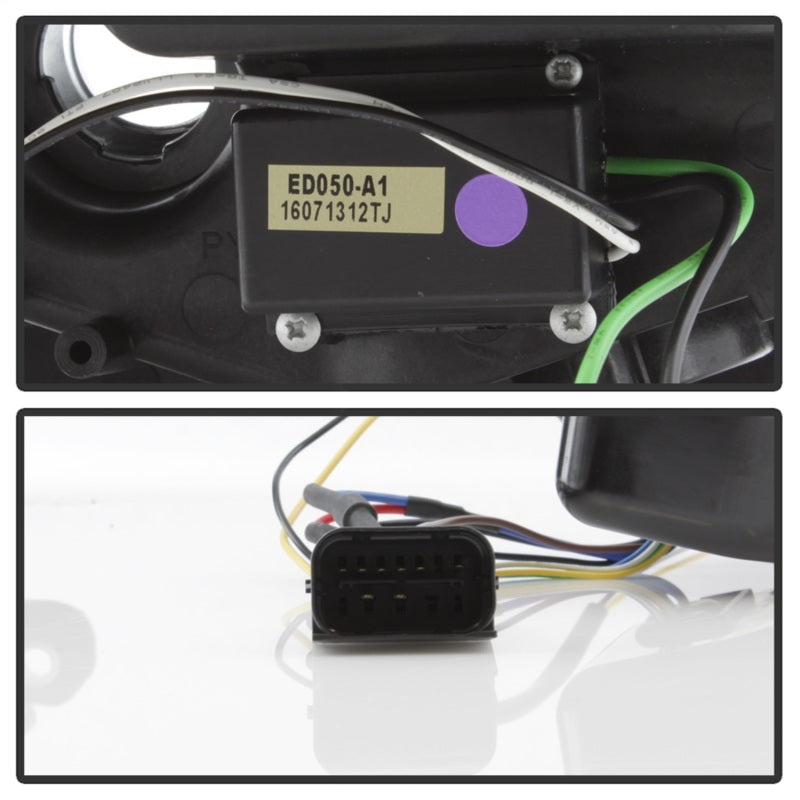 Spyder Mini Cooper Countryman 11-15 Headlights - Halogen Model Only - Black PRO-YD-MCO11-DRL-BK-SR1 Performance