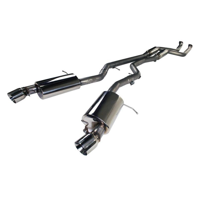 aFe MACHForce XP 11-12 BMW 335i L6-3.0L N55 E90/92 304SS 2.75in. Cat-Back Exhaust System-SR1 Performance