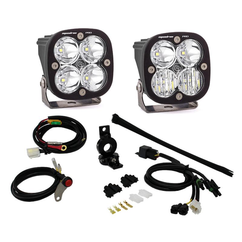 Baja Designs Adventure Bike 1in Squadron Kit Pro-SR1 Performance