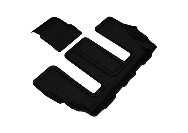 3D MAXpider 2017-2020 GMC Acadia Kagu 3rd Row Floormats - Black-SR1 Performance