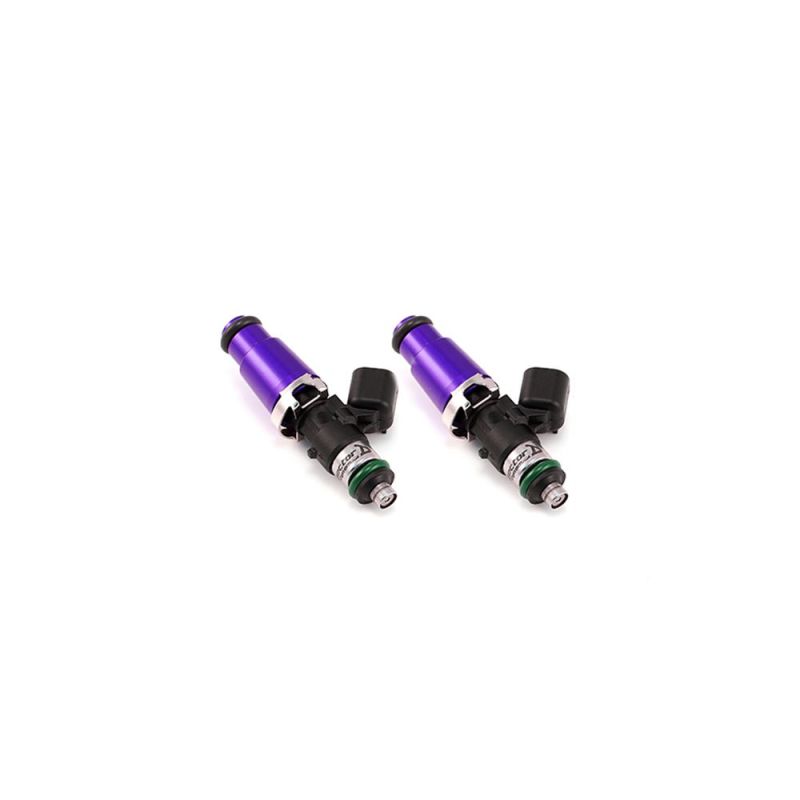 Injector Dynamics ID1050X Injectors - 60mm Length - 14mm Purple Top - 14mm Lower O-Ring (Set of 2)-SR1 Performance