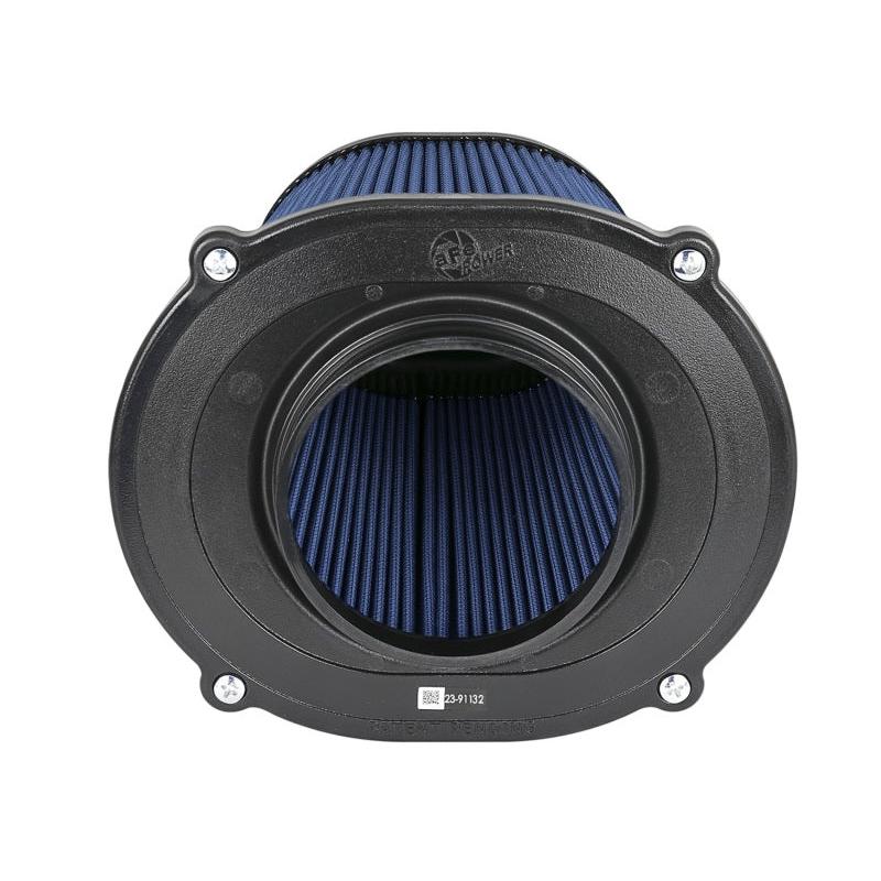 aFe Quantum Pro-5 R Air Filter Inverted Top - 5in Flange x 8in Height - Oiled P5R-SR1 Performance
