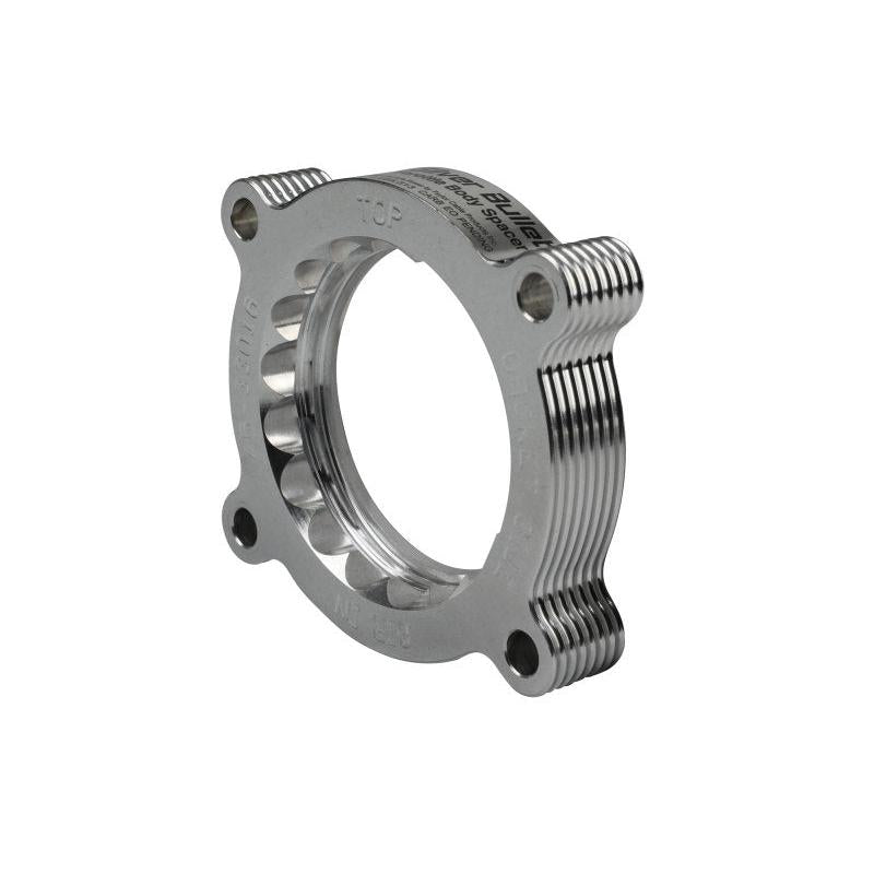 aFe 11-14 Ford Mustang/ 11-14 Ford F-150 V6 3.7L Silver Bullet Throttle Body Spacer - Silver-SR1 Performance