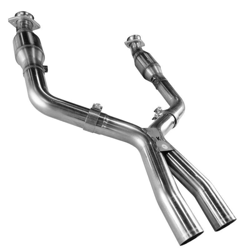 Kooks 05-10 Ford Mustang GT 4.6L 3V Auto/Manual 2 1/2in x 2 1/2in OEM Cat X Pipe Kooks HDR Req-SR1 Performance