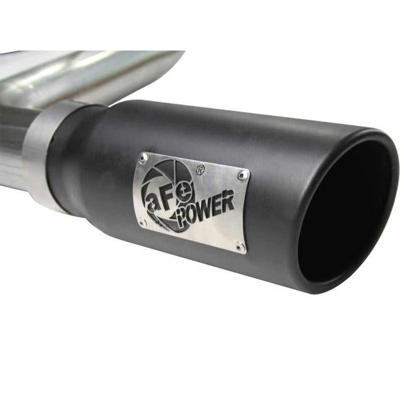 aFe MACHForce XP Exhaust Cat-Back SS-409 07-09 Toyota Tundra V8-5.7L w/ Black Tip-SR1 Performance