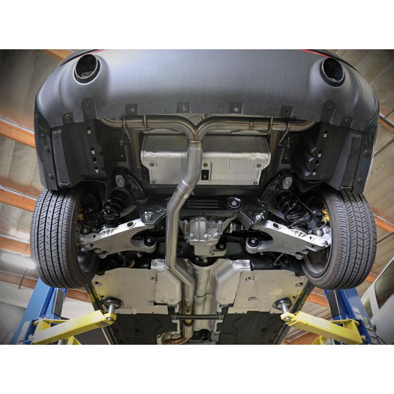 aFe 17-21 Alfa Romeo Giulia L4-2.0L (t) Mach Force-Xp 2in to 2-1/2in 304SS Axle-Back Exhaust-SR1 Performance