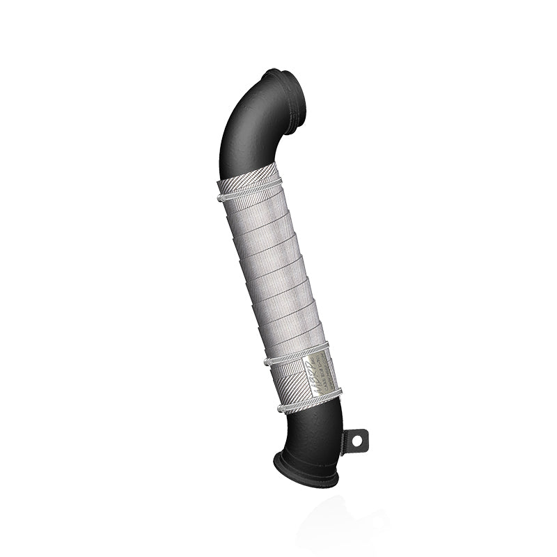 MBRP 04.5-2010 Chev/GMC 6.6L Duramax Black 3in Down Pipe-SR1 Performance