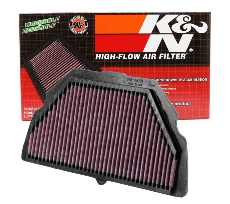 K&N 01-06 Honda CBR600F 600/CRB600F 4I Replacement Air Filter-SR1 Performance