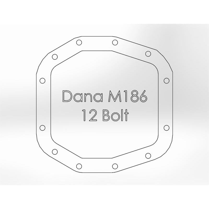 aFe Street Series Front Differential Cover Raw 2018+ Jeep Wrangler (JL) V6 3.6L (Dana M186)-SR1 Performance