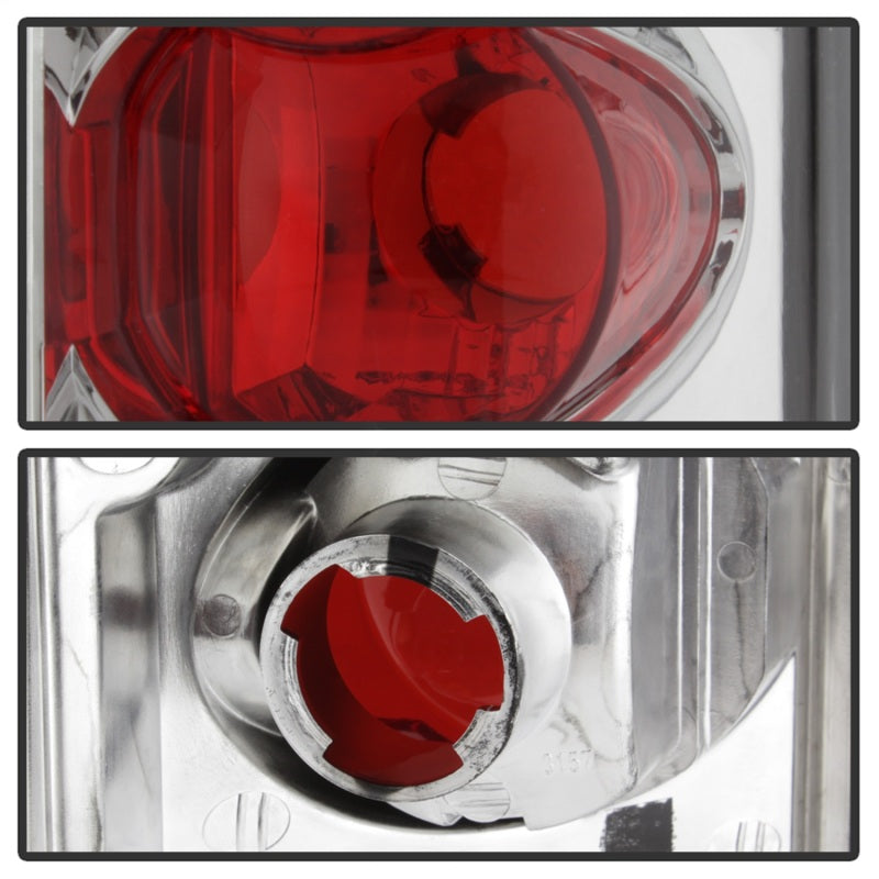 Spyder Ford F150 87-96/Ford Bronco 88-96 Euro Style Tail Lights Chrome ALT-YD-FF15089-C-SR1 Performance
