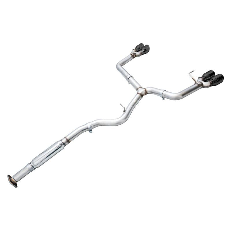 AWE Tuning 2022+ VB Subaru WRX Track Edition Exhaust - Diamond Black Tips-SR1 Performance
