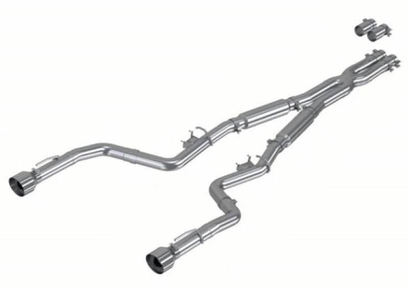 MBRP 17-21 Charger 5.7L 3in Dual Rear Exit Aluminized Catback Exhaust-SR1 Performance