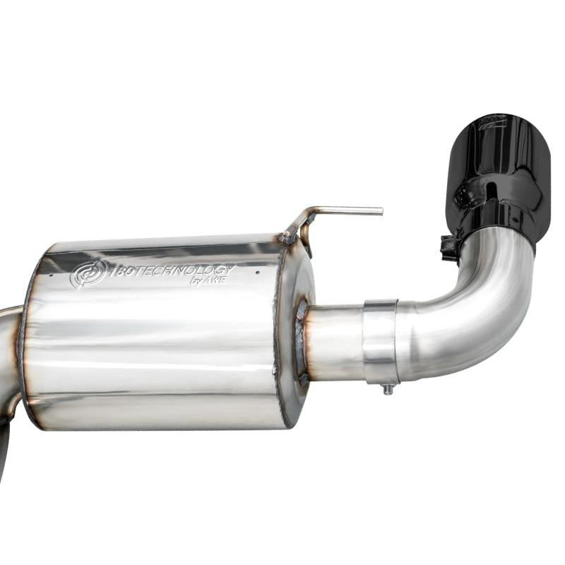 AWE 19-23 BMW 330i / 21-23 BMW 430i Base G2X Touring (Excl.Conv) Axle Back Exhaust - Diamond Black-SR1 Performance