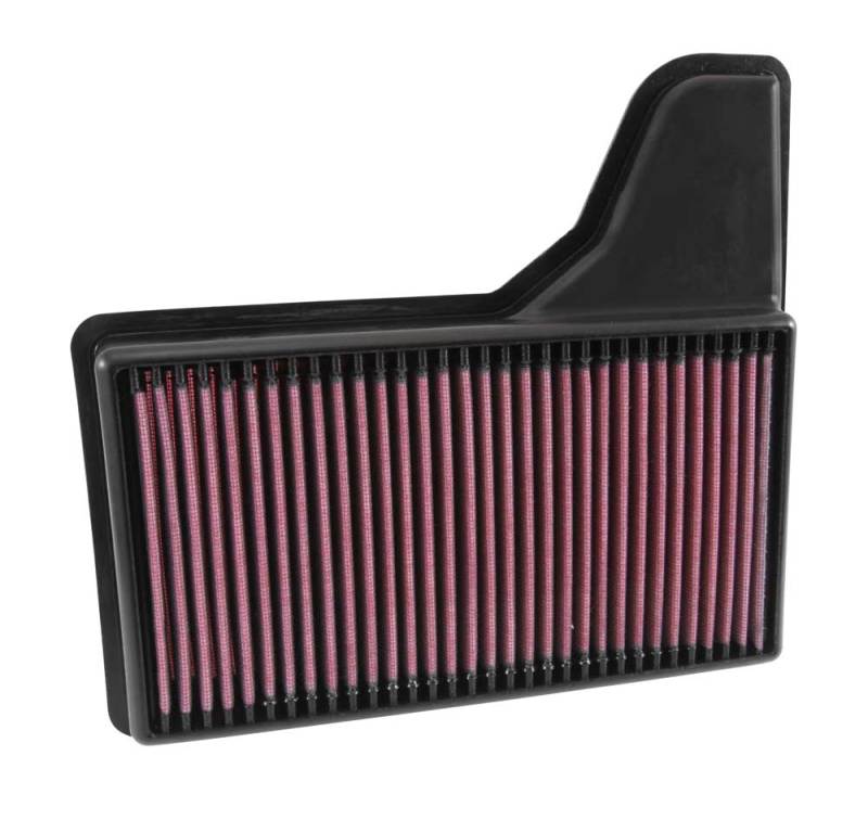 K&N Replacement Panel Air Filter for 2015 Ford Mustang 2.3L L4/3.7L V6/5.0L V8-SR1 Performance