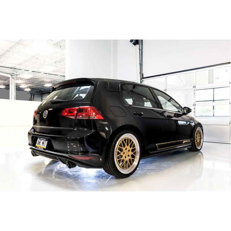 AWE Tuning VW MK7 GTI Touring Edition Exhaust - Diamond Black Tips-SR1 Performance