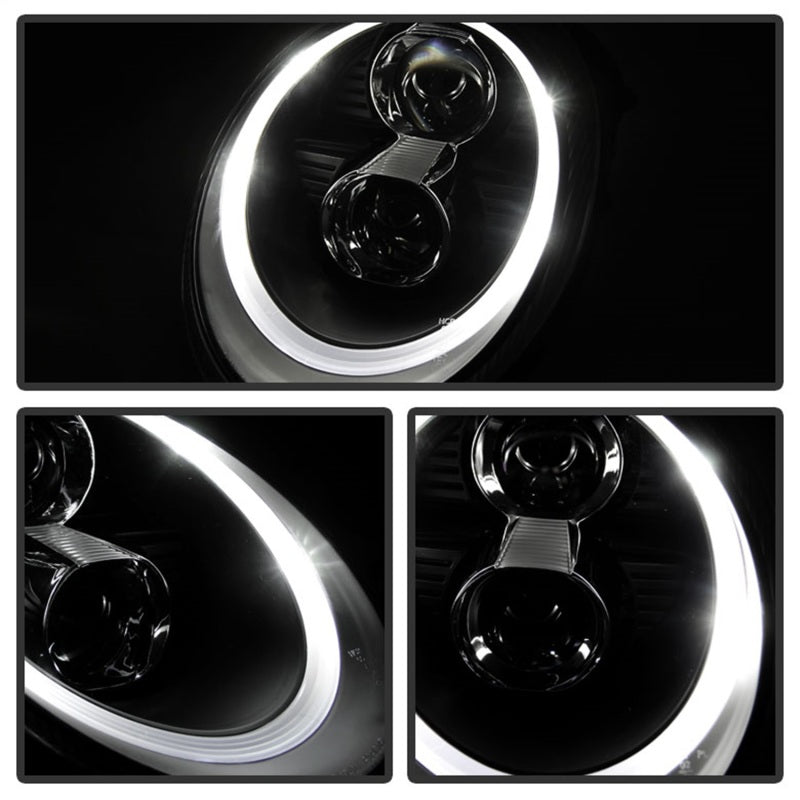 Spyder Porsche 911 05-09 Projector Headlights Xenon/HID Model- DRL LED Blk PRO-YD-P99705-HID-DRL-BK-SR1 Performance