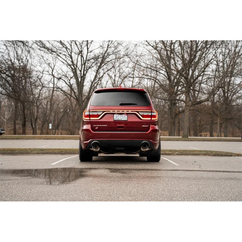 Corsa 2018-2024 Dodge Durango SRT 392 Cat-Back 2.75in Dual Rear Exit Sport 4.5in Black PVD Tips-SR1 Performance
