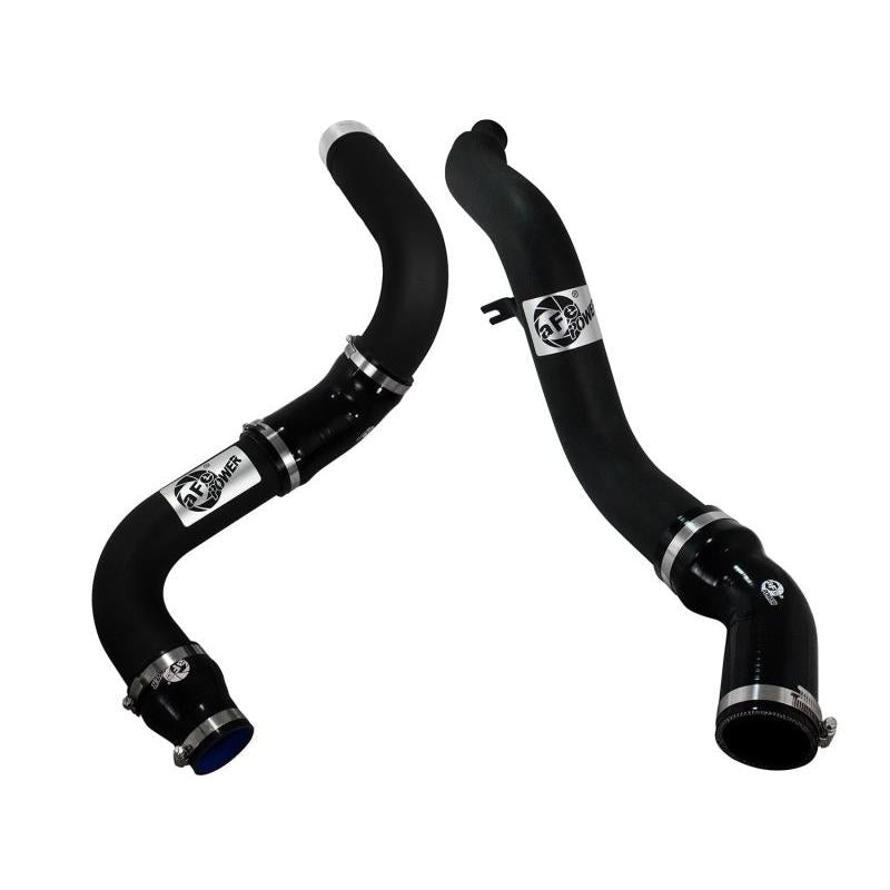 aFe Bladerunner 3in Black Intercooler Hot and Cold Side Tubes 14-15 Dodge Ram 1500 EcoDiesel V6 3.0L-SR1 Performance