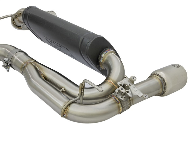 aFe MACHForce XP Exhausts Axle-Back 12-15 BMW 335i 3.0T (SS w/Polished Tips)-SR1 Performance
