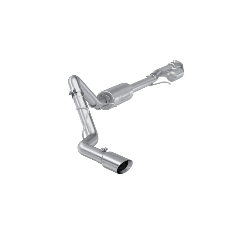 MBRP 19-24 GM 1500 Silverado/Sierra 2.7L T304 SS 3in Cat-Back w/ Single Side 4in Dual Wall Tip-SR1 Performance