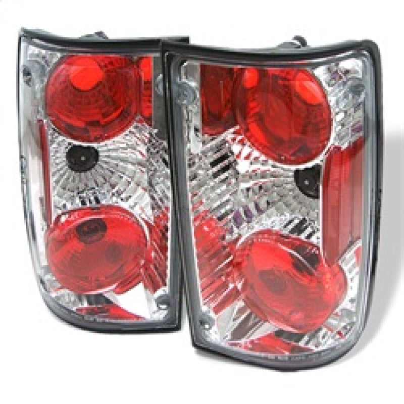 Spyder Toyota Pick Up 89-95 Euro Style Tail Lights Chrome ALT-YD-TP89-C-SR1 Performance