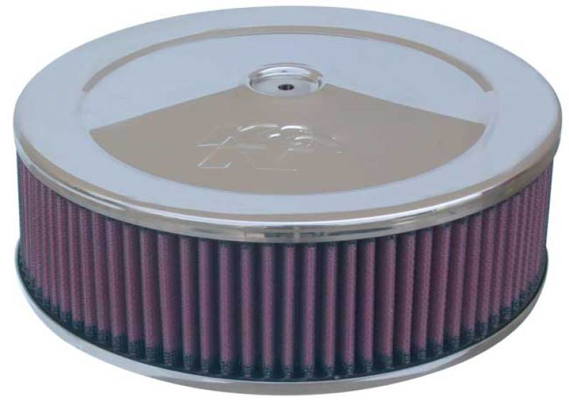 K&N Marine Engine Flame Arrestor 5-1/8in Flange / 8in ID x 9in OD / 5in Height-SR1 Performance