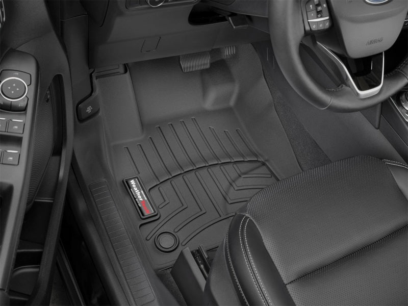 WeatherTech DigitalFit Front FloorLiner for Ford Escape 2020-2022, Black