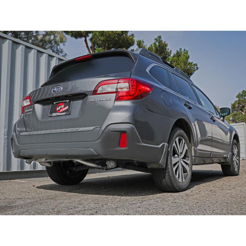 aFe 15-19 Subaru Outback H4 2.5L Takeda 2.5in 304 SS Cat-Back Exhaust-SR1 Performance