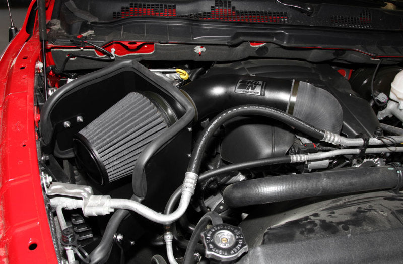 K&N 09-13 Dodge Ram 1500 Pickup 5.7L V8 / 11-13 Ram 1500 5.7L V8 Black Performance Intake Kit-SR1 Performance