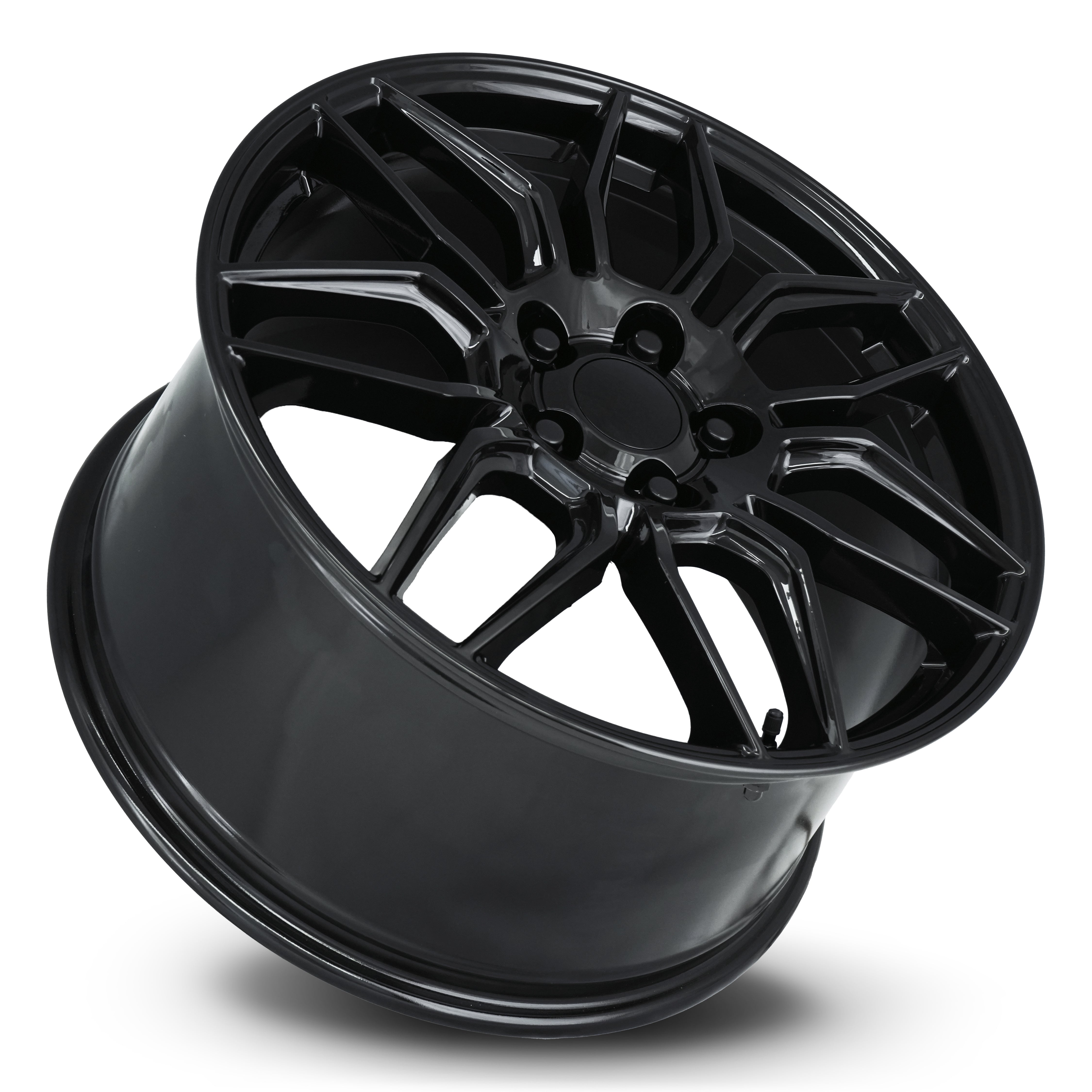 FR 401 – C8 ZO6 CORVETTE REPLICA WHEELS-Gloss Black 19x10 5x4.75 + 79 HB 70.3