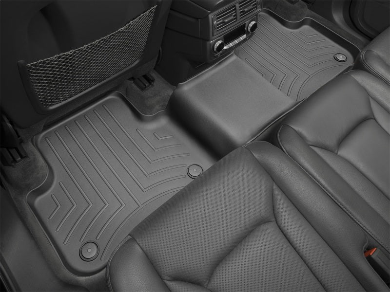 WeatherTech DigitalFit Rear FloorLiner for 2017-2019 Audi Q7 and Q8 – Black