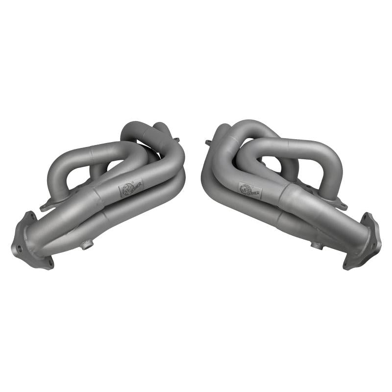 aFe Twisted 304SS Header 2020 Chevy Corvette (C8) 6.2L V8 - Titanium Ceramic Coated-SR1 Performance