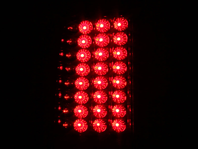 ANZO 2008-2015 Ford F-250 LED Taillights Red/Clear-SR1 Performance