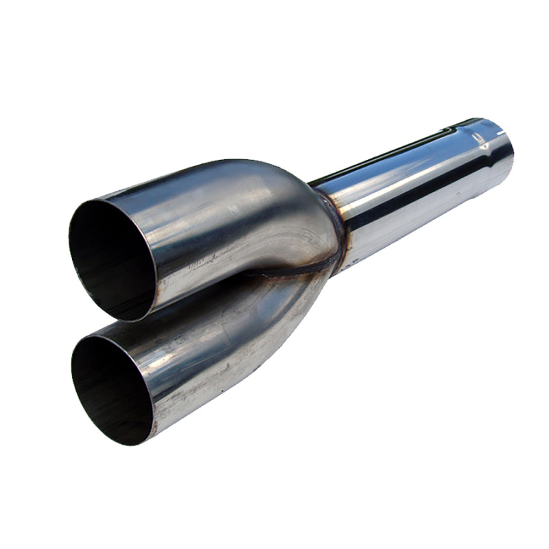 MBRP Universal (not 6.4L Ford Chevy LMM or 6.6L Dodge) Dual Muffler Delete Pipe 4 Inlet /Outlet 27-SR1 Performance